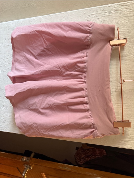 lululemon athletica Pants - Pale pink Lululemon Fast and Free High rise 3” shirt